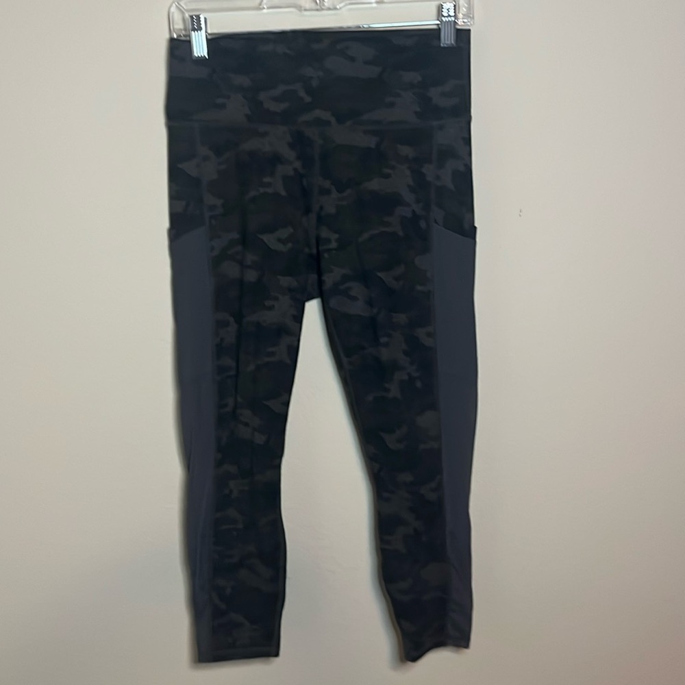 Fabletics Powerhold Camo Leggings - Size Medium